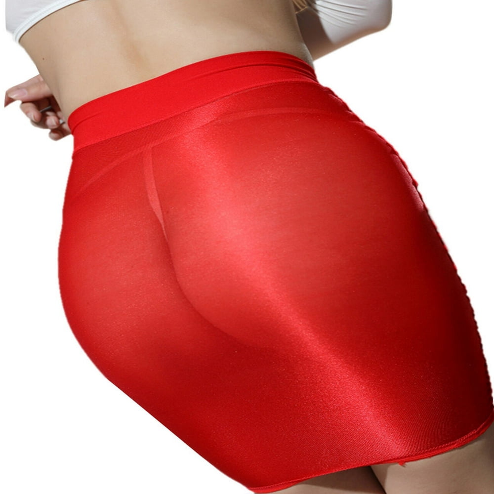 Sexy Women Mesh Micro Mini Skirt See Through Lingerie Sheer