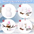 thumbnail image 6 of Zsiparty 12 Pack Christmas Crafts for Kids, Christmas Stocking Stuffers for Kids, Modeling Clay DIY Build a Snowman Clay Kit for Kids Craft Supplies, 6 of 6