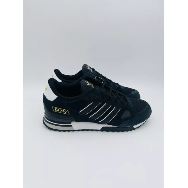 Ad-id-as ZX 750 Low Mens Casual Sneaker Mens Shoes Black /White ID8855