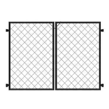 Yardlink Diamon Mesh Steel Deck & Fence Gates, 34 in x 24 in, steel