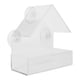 thumbnail image 4 of Comedero colgante de acrílico transparente para pájaros, para interior y exterior, para jardín, balcón, etc., 4 of 14