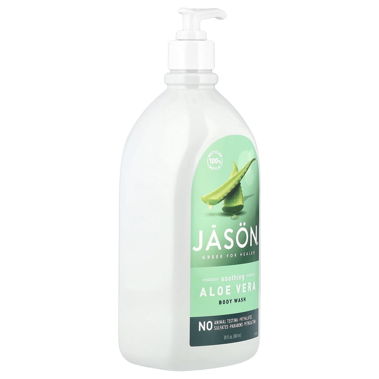 JASON, Soothing Body Wash, Aloe Vera, 30 fl oz, infused with Vitamin E -  Walmart.com