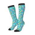 thumbnail image 2 of Balery Donut Printed Novelty Socks Men's Women's Crew Socks Sports Socks Knee High Socks Cotton Socks Quirky and Cool Socks, 2 of 9