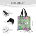 thumbnail image 2 of KLL Summer Pattern Aesthetic Tote Bag for Women Beach Bag Shopping Bags Shoulder Bag Reusable Grocery Bags, 2 of 5