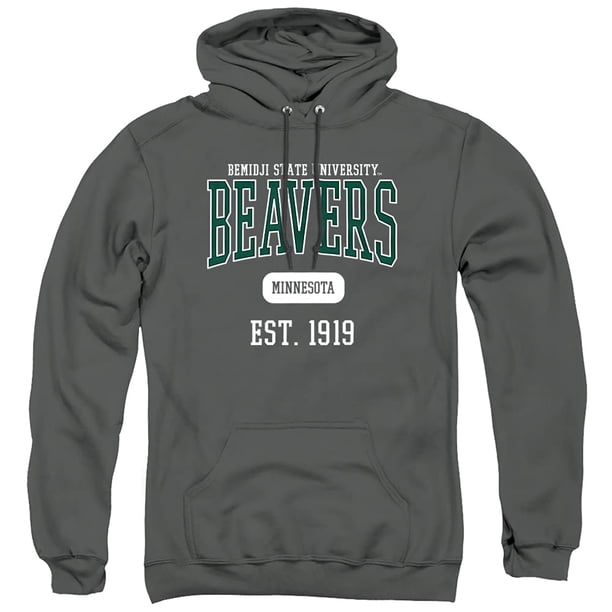 Sudadera con capucha oficial de la Universidad Estatal de Bemidji Est. Fecha unisex 3XL