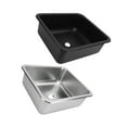 thumbnail image 4 of RV Sink 304 Stainless Steel Versatile Large Capacity Rectangular Kitchen Wash Sink for Caravan Motorhome Boat Camper Yacht, 4 of 7