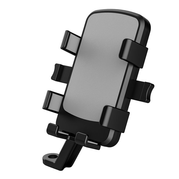 Soporte de teléfono para bicicleta, soporte ajustable para teléfono móvil con vástago de bicicleta para motocicleta Scooter