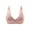 Pink, variant on VerPetridure Sports Bras for Women On Sale Woman's Fashion Plus Size Wire Free Comfortable Push Up Hollow Out Bra Underwear