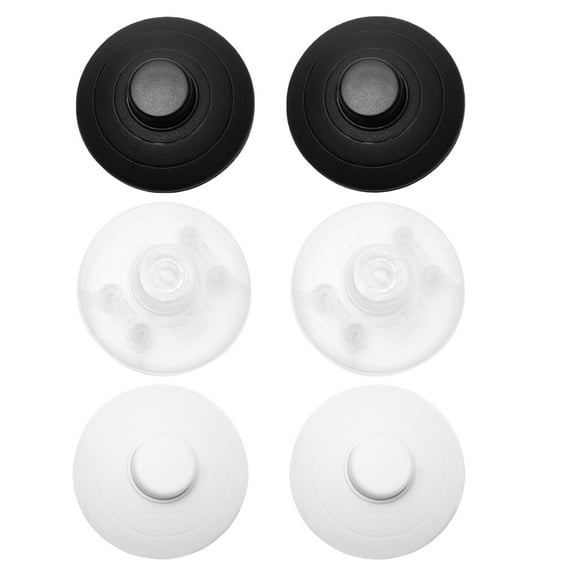 Howish foot switch 6pc Floor Pedal Lamp with On-Off Control(2.76"X2.76"X0.98")