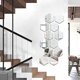 thumbnail image 2 of 2026 12pcs Hexagon Acrylic Mirror Face Sticker Living Room Bedroom Home Decoration Hexagon Mirror Wall Sticker, 2 of 5