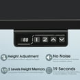 thumbnail image 4 of Homall 48" × 24" Electric Height Adjustable Standing Desk Home Office Computer Desk Memory Preset with T-Shaped Metal Bracket,Black, 4 of 7