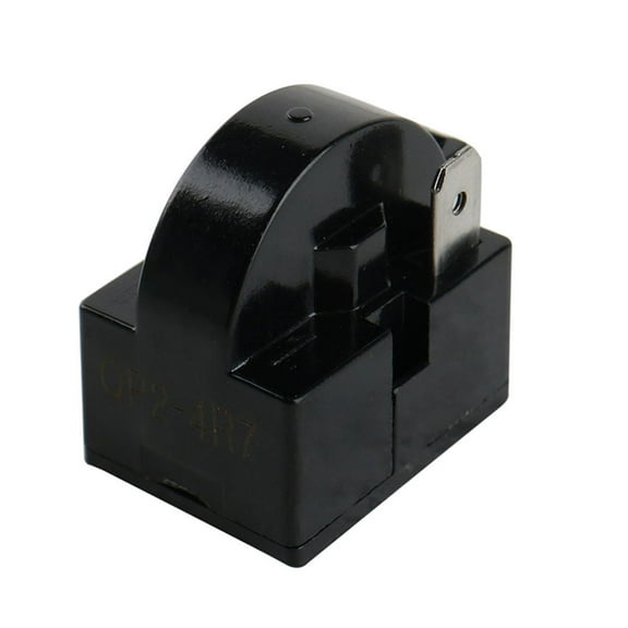 Unique Bargains Plastic Shell 4.7 Ohm 1 Pin PTC Starter Relay for Refrigerator Black