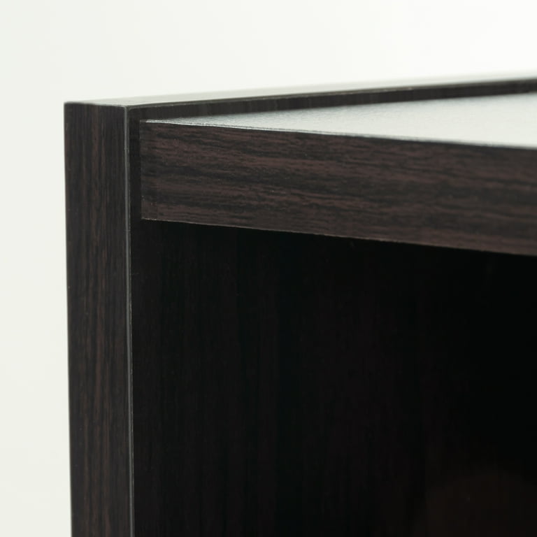 Sauder 3-Shelf Bookshelf with Adjustable Shelves, Cinnamon Cherry