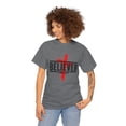 thumbnail image 2 of DJH Apparel | Believer For Life Christian Unisex T-shirt, 2 of 5