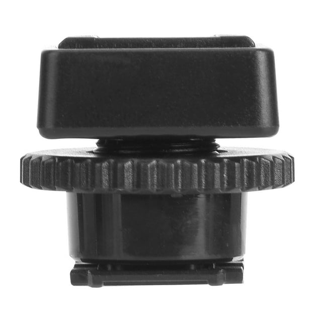 YLSHRF Black ABS CSM-3 Hot Shoe Adapter Flash Mount Adapters For Camcorder Camera