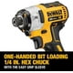 thumbnail image 3 of Destornillador de impacto DEWALT 20V MAX XR sin escobillas, 3 velocidades, 6.35 mm, 3 of 6