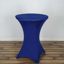 Efavormart Royal Blue Wholesale Stretchy Spandex Tablecover For Cocktail Table Wedding Party Bar Restaurant Tablecloth