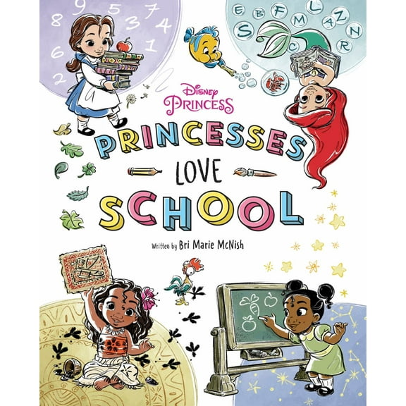Disney Princess: Princesses Love School! (Hardcover)
