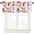 thumbnail image 3 of Cosmetic Nail Polish Female Cartoon Curtains For Living Room Bedroom Window Treatment Home Decoration Drapes Kitchen Curtain, 3 of 7