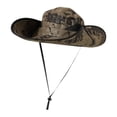 thumbnail image 5 of VBEWZET Men's 15cm Wide Brim Sun Hat, UPF 50+ Protection Bucket Hat with Chin Strap, Breathable Outdoor Fishing & Hiking Cap, 5 of 8