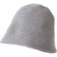 thumbnail image 6 of CoCopeaunts Plain Bucket Hat Women Solid Color Knitted Summer Sunshade Breathable Straight Hat Summer Floding Fisherman Hat, 6 of 8