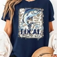 thumbnail image 3 of Local Southern Boy Fishing Camouflage Old Camo T-Shirt Unisex, Sizes S-5XL, Tbun, 3 of 5