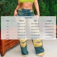 thumbnail image 3 of TFEOQRY Womens Tie Dye Cargo Jeans with Pockets Distressed Washed Baggy Y2K Causal Pants for Daily Streetwear Wear, 3 of 6