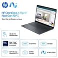 thumbnail image 2 of HP - OmniBook X Flip 2-in-1 - Copilot+ PC - 16" 2K Touch-Screen Laptop - Intel Core Ultra 7 - 16GB Memory - 1TB SSD - Eclipse Gray, 2 of 7