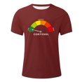 thumbnail image 5 of T Shirts for Man Pack Classic Breathable Round Neck Going Out Tee Solid Color Shirt Casual Short Sleeve Summer Basic Tops, 5 of 5
