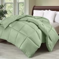 thumbnail image 4 of Utopia Bedding Comforter Duvet Insert, Quilted Comforter with Corner Tabs, Box Stitched Down Alternative Comforters King Size Sage Green, 4 of 8
