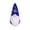 D, variant on Cififendec 250th Anniversary Gnome, 7.48"×3.14", Handmade Patriotic Star & Peace Sign Plush Ornaments for 4th of July Tabletop & Porch Decor(Red)