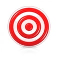 thumbnail image 2 of Red Target Wall Decal by Wallmonkeys Peel and Stick Graphic (24 in H x 24 in W) WM219785, 2 of 4