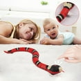 thumbnail image 3 of Kiplyki USB Rechargeable Snake Toy Intelligent Sensing Coral Snake Simulation Intelligent Obstacle Avoidance Coral Snake Tricky Toy, 3 of 9