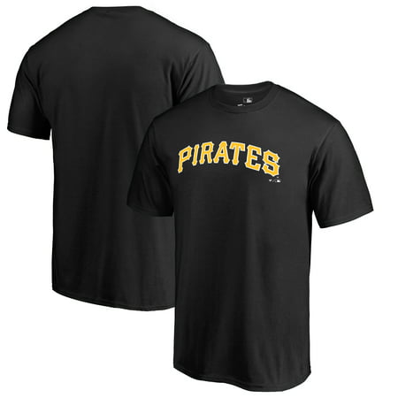 Pittsburgh Pirates Fanatics Branded Team Wordmark T-Shirt - Black