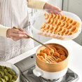 thumbnail image 4 of Caja de almacenamiento de dumplings wonton para el hogar, caja de congelación rápida de grado alimenticio de múltiples capas, caja de almacenamiento para refrigerador, caja de almacenamiento C, 4 of 5