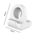 thumbnail image 3 of Soporte de cuna de silicona Base vertical de carga rápida para Apple Watch 1/2/3/4/5/6/SE Ndcxsfigh Para estrenar, 3 of 9