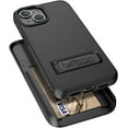 thumbnail image 5 of BELTRON Case Holster Combo for iPhone 15 Plus, Slim Protective Full Body Grip Case & Swivel Belt Clip 3 in 1 Combo with Kickstand/Card Holder Compatible with Apple iPhone 15 Plus 6.7" Black, 5 of 9