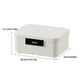 thumbnail image 4 of Toystoory Caja de almacenamiento segura con capacidad de apilamiento y partición interna Caja organizadora resistente y duradera Almacenamiento y organización del hogar blanco, 4 of 6