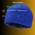 thumbnail image 2 of Mafoose Genuine GI Type Polar Fleece Watch Cap Blue, 2 of 2