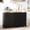 Black, variant on Litake 55" Sideboard Buffet Cabinet with Storage, Coffee Bar with Adjustable Shelves, 3 Drawers and 4 Minimalist Doors, Long Storage Cabinet for Kitchen, Dining Room, Living Room