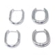thumbnail image 5 of Pendientes de alambre redondo de acero inoxidable Pendientes de alambre redondo en forma de U de 4,0 mm Pendientes de alambre redondo en forma de U de 3,0 mm Pendientes Diry, 5 of 6