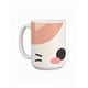 thumbnail image 1 of Taza de cerámica 445 ml diseño cute minimalista, 1 of 6