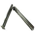 thumbnail image 4 of Drawer Slide Mounting Brackets (10 Pcs) - 1.77 Inch 45mm Rear Bracket for Face Frame Cabinets - Cabinet Drawer Hardware - Steel Plated Finish, 4 of 5