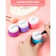thumbnail image 5 of Mrsdry Travel Containers for Toiletries 4 Pack, TSA Approved Travel Size Toiletries, Portable Size Containers, With Clear Bag Leak Proof Silicone Jars, Essentials Creams Jars Carrying Small Items, 5 of 16