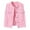 Pink, variant on Frayed Denim Vest Jacket for Women Sleeveless Ripped Lapel Collar Button Up Lightweight Slim Fit Cropped Outerwear