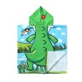 thumbnail image 2 of Toalla de baño con capucha para niños de dibujos animados bata de baño estampada para niños capa toallita para bebé (A) FLhrweasw  Para estrenar, 2 of 3