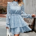 thumbnail image 1 of Vestido ajustado de mujer Vestido corto de túnica de color sólido Traje diario de medio cuello alto Hugtrwg Para estrenar, 1 of 7