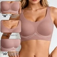 thumbnail image 2 of Jelly Support Wireless Minimizer Bras for Large Breasts, Seamless Full Coverage Lifting Bra, Anti-Sagging & Side Smoothing Comfort T-Shirt Bra, Sizes M-2XL, 2 of 6