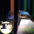 thumbnail image 1 of Kuymtek Luz de pared con sensor de movimiento PIR resistente al agua para jardín solar LED para exteriores (120COB A), 1 of 7