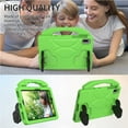 thumbnail image 6 of Allytechgroup Kids Shockproof Case for Samsung Galaxy Tab S9/ Tab S8/Tab S7 11 Inch (Model SM-X710/X716B/X718U/X700/X706/T870/T875/T878), Thumb Design Kids Friendly Handle Stand Lightweight,Green, 6 of 6